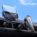 Car Mount for Samsung Galaxy Z Fold 7 6 5 4 3 2 Accessories, Car Vent Phone Holder Designed for Foldable Screens, 360Adjustment with One-Handed Operation for iPhone 17 16 Samsung Google Pixel