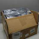 Bamboo Corner Bread Box for Kitchen Counter with Acrylic Transparent Door Large Capacity Bread Holder Double Layer Bread Storage Container for Homemade Bread (Black)