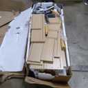 Chrangmay 9 Drawer Dresser, 47" Wide Mid Century Modern Chest of Drawers, Wooden Bedroom Drawer Dresser with 9 Storage Drawers for Bedroom, Living Room, with Anti-Tipping Device, Oak