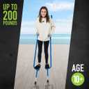 Flybar Master Walking Stilts (Large), Adjustable Height for Ages 10 & Up, Up to 200 Lbs, 12.01 x 5 x 17.01"