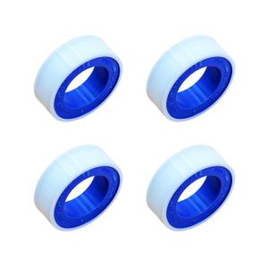 2 x PTFE Thread Seal Tape 4-Pack - High Density Leak Repair & Waterproof White Sealing Tape for Pipe, Plumbing, Faucet - High Temperature Resistant, Plumbing Link Tape (1/2394 inch Each)