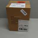 Amazon Basics Oscillating Ceramic Space Heater, Portable Fast Heating Indoor Solution, With Overheat and Tip-Over Protection, Thermostat, 1500W, 7.52"D x 6.34"W x 9.45"H, Black