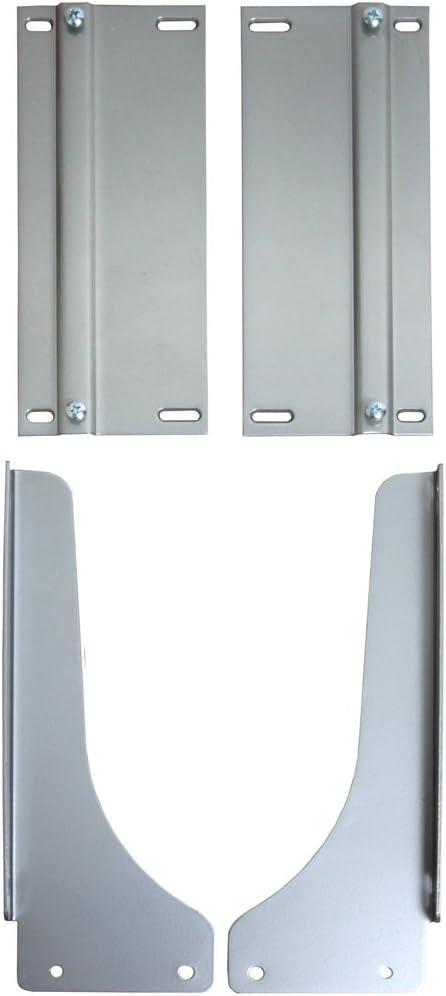 Knape & Vogt PDMKTPT Door-Mount Platinum Bracket Kit, 17.5" by 4" by 22.5"