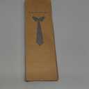 Mens Slim Width Color Linen Neckties - Standard and Extra Long Tie