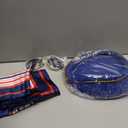 Mujahid 4-Piece Women's Stewardess Costume Accessories - Scarf + Hat + Sunglasses + Name Badge, Must-Have for Air Hostess Outfit, Dress Accessories for Cosplay Party Dress-Up Parties Carnival