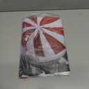 Mocsicka 7x5ft Christmas Candy Cane Backdrop Winter Xmas Eve Party Photography Background Decorations Christmas Forest Snow Scene Holiday Party Photo Prop Supplies