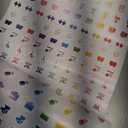2000pcs Mini Calendar Stickers 0.5in Workout Planner Label for Airplane Dining Pet Work Birthday Car Shopping Swimming Yoga Reading Housework for Diary Planner Calendars Plan Scrapbooking DIY Craft