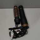  Round Hair Blow Dryer Brush - 1.2 Inch Ceramic Barrel Hair Dryer Brush for Short/Middle Hair, One Step Drying, Volumizing, Straightening and Styling, Negative Ionic Dryer Brush (Black-Golden, 1.2) : Beauty & Personal Care