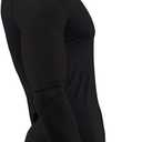 Roar BJJ Rash Guards MMA Grappling Jiu Jitsu Training No Gi Fight Wear Mens Compression Shirts (Black, M)
