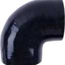 4" ID 90 Degree Elbow Silicone Coupler Reinforced Hose,4-Ply Turbo/Intercooler/Intake Piping Industrial Hydraulic (102mm)