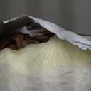 KSIIA Orthopedic Dog Bed Crate Waterproof Pet Mats for Medium Dogs Deluxe Plush Washable Pet Bed with Egg Crate Foam & Removable Cover, 29 x 18 Inch, Brown