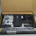 USX STAR UL Listed Full Motion TV Wall Mount Bracket for Most 37-90 inch TVs, Swivel Tilt Extension Level TV Mount, Max VESA 600x400mm, Holds up to 132lbs & 16" Wood Studs with Hole Drilling Template