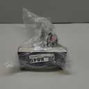 21" Touch Control Table Lamps with 2 USB & AC Outlets, 3-Way Dimmable Modern Nightstand Lamps for Bedroom Living Room Office Reading, White Shade Bedside Lamps, 5000K LED Bulbs Included. (White Linen & Brushed Nickel(Base)-5000K)