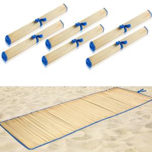 Conderyang 2 Packs Straw Beach Mat