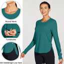 Willit Women's Sun Shirts UPF 50+ SPF Long Sleeve Hiking Lightweight Quick Dry UV Protection Outdoor (XS)