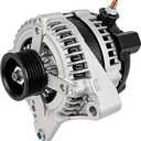 SCITOO Alternator Fits for Toyota for Tundra 4.7L 2004-2009 11153 12V 250Amp CW 6-Groove Pulley 11153R 11153 27060-0F060 104210-3680 27060-0F080 104210-5110 90295633 27060-0F040 27060-50300