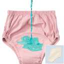 Washable Incontinence Underwear with Movable Diaper,Three-Layer Leak-Proof Design,Cotton Material,Comfortable &Breathable Layer,Protection for Special Needs Bariatric Patients Or Bedwetting