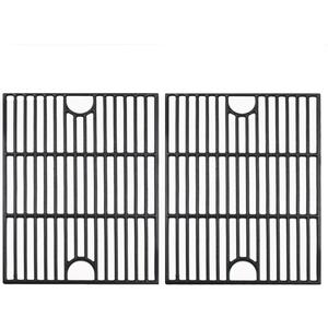 17 Inch Grill Grate for Nexgrill 4 Burner 720-0830H 720-0670A 720-0783E 720-0958A 5 Burner 720-0888N, Cast Iron Cooking Grids for Kenmore 415.16106210 Expert Grill 720-0789H 720-0789C Replacement Part