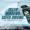 2 x AquaDoc De-icer for Car Windshield - Liquid Ice Melter for Windshields, Windows, Door Locks & Latches - Car De Icer Spray for Fast Ice Removal - 16oz