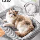 Purrlato Maine Coon Cat Tree for Large Indoor Cats, Cat Tower, Stable Base