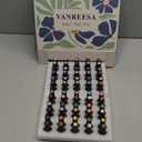 VANREESA 60 Pcs Gel Nail Polish Set, 55 Colors Gel Polish with Base Coat & 4 Effects Top Coat Full-Color Nail Polish Set All Seasons Nail Kit Gifts for Women Girls Nail Salon at Home