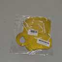 Accevo Happy Birthday Banner, Pre-Strung No Assembly Sign, Garland, Wall & Door Banner Flag for Women, Men, Boys & Girls Birthday Party Backdrop Decorations (Gold)