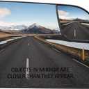 Passenger Side Mirror Replacement for Ford Edge 2011 2012 2013 2014, for Lincoln MKX 2011 2012 2013 2014 - Right Side Mirror Glass, Rear View Mirrors Glass with Power Heated