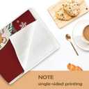 Gingerbread Kitchen Towels Set of 2, Christmas Decors for Home,Christmas Dish Towels for Kitchen Hand Towels for Bathroom,Gifts for Women,Housewarming Gifts 1624 Inches