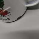 Elsjoy 6 Pack 14 Oz Christmas Coffee Mug Set, Merry Christmas Ceramic Coffee Mug Christmas Theme Mug Set, Colorful Mugs with Handle for Holiday, Christmas Gift