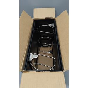 ViVin Durable 3 inch D Ring View Binder, Large 3" Slant-D Ring with 725-Sheet Capacity, Fit 8.5" x 11" Paper, 2 Pack(Black)