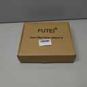 FUTEI Coffee Chenille Decorative Throw Pillow Covers 18x18 Inch Set of 2,Soft Chenille Jacquard Textured Cushion Case,Modern Home Decor for Couch Living Room