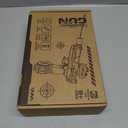 Flame Light Fully Automatic Water Popper, 28-32 FT Range Powerful Classic Water Squirt, Electric Water Guns for Adult Kid,High Capacity 500+ Water Blaster, Summer Outdoor Swimming Pool Water Toy(Black)