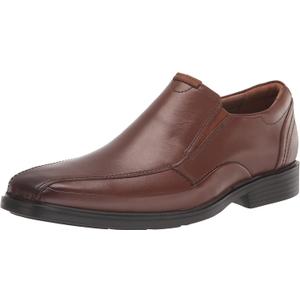Clarks Men's Clarkslite Ave Loafer (8 Wide, Tan Leather)