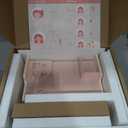 OOOK Kids Vanity Table, Makeup Vanities with Touch Screen 3 Colors, Pink Girls Vanitys, Enough for Real and Pretend Makeup, Toddler Vanity BCOK098