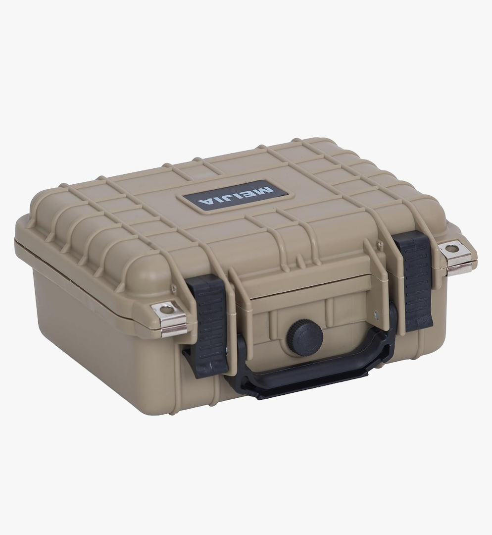 MEIJIA Portable All Weather IP67 Waterproof Protective Case,Hard Camera Case,Dry Case with Customizable Foam,Fit Use Of Drones,Camera,Equipments,10.62 x9.68x4.87inches