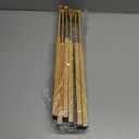 Adjustable Bamboo Drawer Dividers SMALL SIZE, Expandable 1216 inch Spring Loaded Drawer Organizer for Kitchen, Dresser, Bathroom, Bedroom, Desk 6-Pack