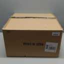 18 Large Rattan Light Fixture, Rattan Chandeliers for Dining Room, 5-Light Boho Fixture with Twine Making Lampshade, Adjustable Height, Chandelier for Kitchen, Bedroom (Brown)