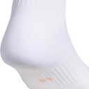 Adidas Unisex EVO Running Socks (3 Pairs) High Quarter (Black)