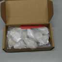 Homdiy 5 Pack Gold Cabinet Knobs Brass Dresser Drawer Knobs, Gold Kitchen Cabinet Pulls Round Luxury Cupboard Hardware Zinc Alloy