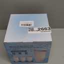 Upgraded Water Filter Replacement Fit for Zero Pitcher and Dispenser ZR001 ZR004 ZP006 ZR017, FiveStage Filter System, Effectively Reducing Lead, Chromium, and Contaminants, 4 Packs, By BOGDA