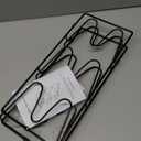 Durmmur 2 Pack Pot Lid Organizer Rack, 6-Tier Pot Lids Holder for Cabinet Door/Wall, No Drilling Adhesive Wall/Door Mounted Rustproof Pot and Pan Cover for Kitchen Storage, Classic Black