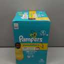 Pampers Swaddlers Newborn Diapers, Size 1, 96 Count