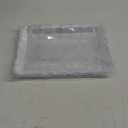 6 Pack Clear Plastic Serving Trays for Party, 9 x 13 Inch - Heavy Duty Plastic Trays for Food - Rectangular Party Serving Trays and Platters - Clear Disposable Trays