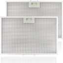 2 Pcs WB02X11012 Range Hood Filter Replacement for GE JV666H2SS JV566h2SS JV565H1BB JV565H1CC JV565H1WW