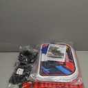 Nova Microdermabrasion Foldable Indoor Basketball Arcade Game Double Shot 2 Player W/ 4 Balls, Electronic Scoreboard and Inflation Pump (Blue/Black)