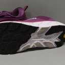 FitVille Wide Toe Box Shoes Women Comfortable Non Slip Wide Walking Shoes Women Swollen Feet Lightweight (Raspberry Purple, 9)