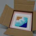 Ocean Jewelry Tray Beach Dish Ceramic Resin Trinket Dish Jewellery Plate Engagement Wedding Ring Holder Necklace Ear Ring Storage Ocean Art Gift for Women Christmas Housewarming Present