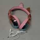 Kids Unicorn Bluetooth Headphones, 60H Playtime, 74/85/94dB Safe Volume Limit, Metallic Gradient Wireless Headset with Mic, Fast Charging, Foldable, Wired Mode for Girls School/Tablet/Travel