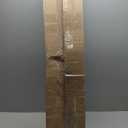 Fabbay 6 Pcs Umbrella Wedding Style Stick Umbrellas Large Windproof Bubble Rain Umbrellas with J Hook Handle for Bride Groom Gift(White Handle)