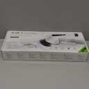 Leebein Electric Spin Scrubber, Cordless Cleaning Brush with 8 Replaceable Brush Heads, Tub and Floor Tile 360 Power Scrubber Dual Speed with Adjustable & Detachable Handle for Bathroom Kitchen Car (White)